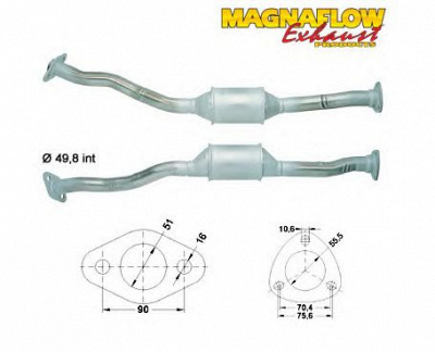 MAGNAFLOW 85811 -  Катализатор