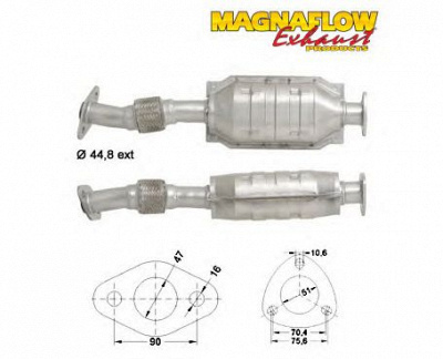 MAGNAFLOW 85812 -  Катализатор