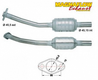 MAGNAFLOW 85834 -  Катализатор
