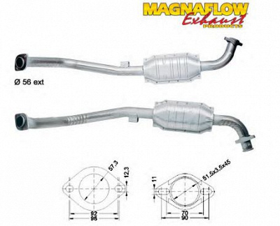 MAGNAFLOW 85842 -  Катализатор