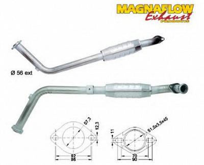 MAGNAFLOW 85844 -  Катализатор