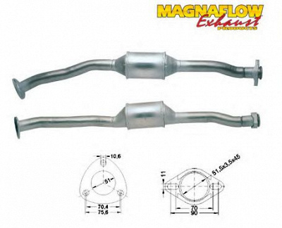 MAGNAFLOW 85851 -  Катализатор