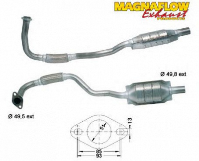 MAGNAFLOW 85852 -  Катализатор