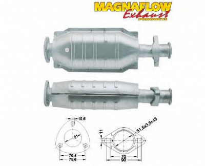 MAGNAFLOW 85854d -  Катализатор
