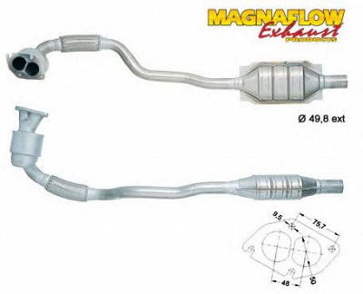 MAGNAFLOW 85861 -  Катализатор