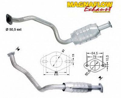 MAGNAFLOW 85872d -  Катализатор
