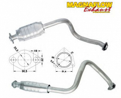 MAGNAFLOW 85873d -  Катализатор