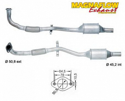 MAGNAFLOW 85874d -  Катализатор