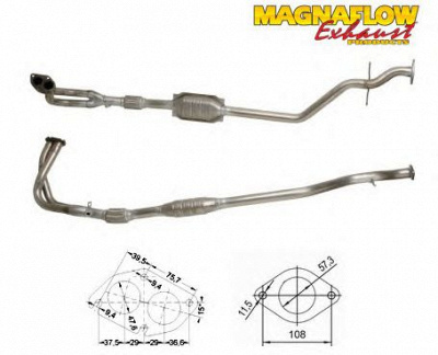 MAGNAFLOW 85884 -  Катализатор