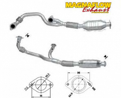 MAGNAFLOW 85886 -  Катализатор