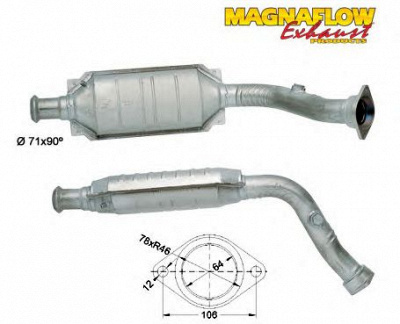 MAGNAFLOW 86038 -  Катализатор