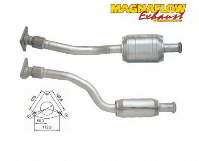 MAGNAFLOW 86355 -  Катализатор