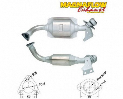 MAGNAFLOW 87018 -  Катализатор