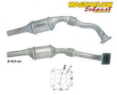 MAGNAFLOW 87020 -  Катализатор