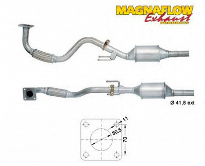 MAGNAFLOW 87037 -  Катализатор