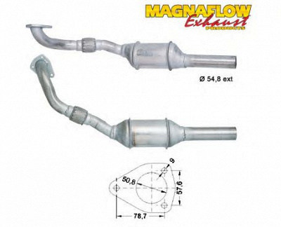 MAGNAFLOW 87039d -  Катализатор