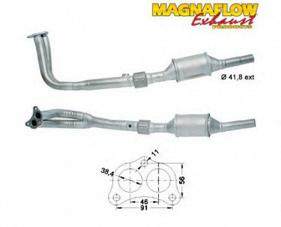 MAGNAFLOW 87207 -  Катализатор