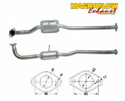 MAGNAFLOW 87616 -  Катализатор