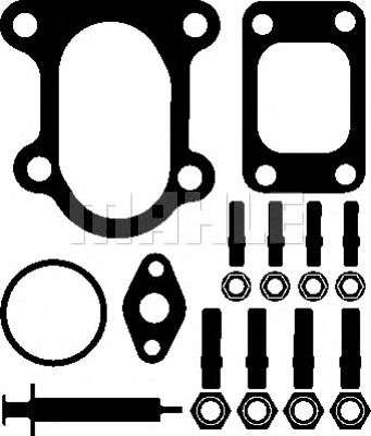 MAHLE 001ta14455000 -  Монтажный комплект, компрессор