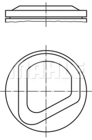 MAHLE 0031000 -  Поршень