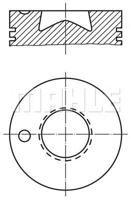 MAHLE 0036200 -  Поршень