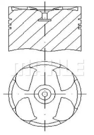MAHLE 005wn0900 -  Гильза цилиндра