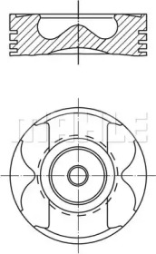 MAHLE 007pi00163000 -  Поршень