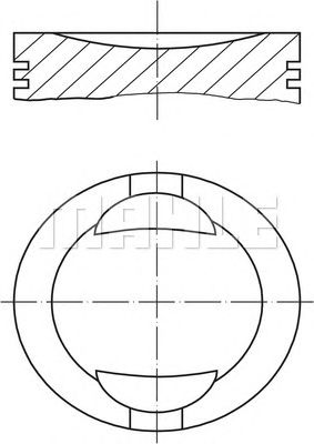 MAHLE 0093601 -  Поршень