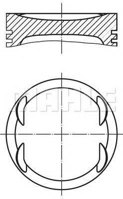 MAHLE 0121903 -  Поршень