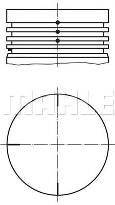 MAHLE 0220402 -  