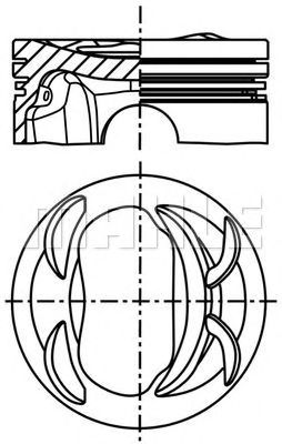 MAHLE 028pi00118000 -  Поршень