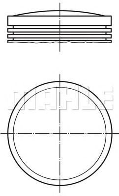 MAHLE 0295100 -  Поршень