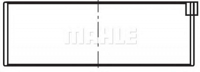 MAHLE 029ps19905050 -  Шатунный подшипник