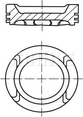 MAHLE 0306000 -  Поршень