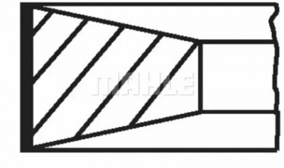 MAHLE 037lw00104000 -  Гильза цилиндра
