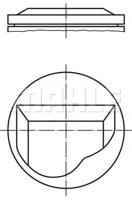 MAHLE 0824800 -  Поршень
