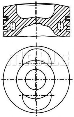 MAHLE 0999200 -  Поршень