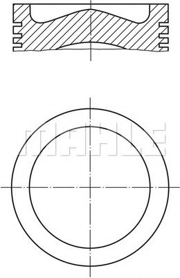 MAHLE 2137100 -  Поршень