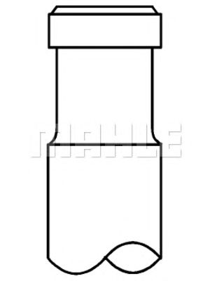 MAHLE 640va30653000 -  Выпускной клапан