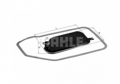 MAHLE hx84d -  Гидрофильтр, автоматическая коробка передач