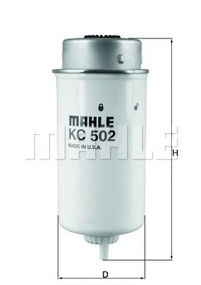 MAHLE kc502 -  Фильтр топливный