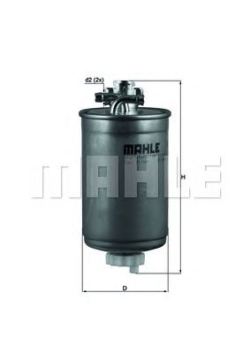 MAHLE kl180 -  Топливный фильтр