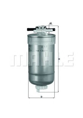 MAHLE kl2332 -  Топливный фильтр