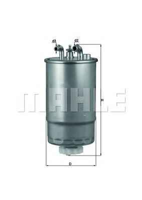 MAHLE kl568 -  Топливный фильтр