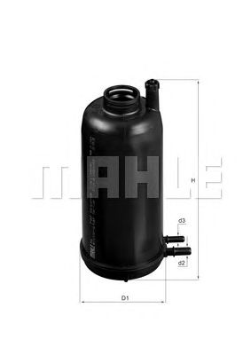 MAHLE kl707 -  Топливный фильтр