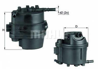 MAHLE kl777d -  Топливный фильтр