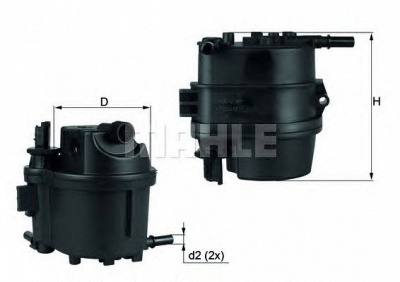 MAHLE kl779 -  Топливный фильтр