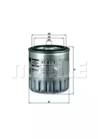 MAHLE kl787 -  Фильтр топливный