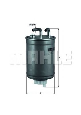 MAHLE kl99 -  Топливный фильтр