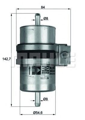 MAHLE klh291 -  Топливный фильтр